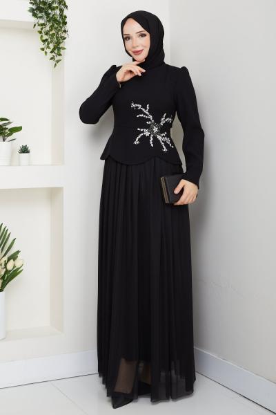 Balım abiye Siyah
