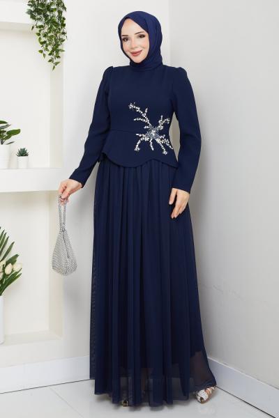 Balım abiye Lacivert