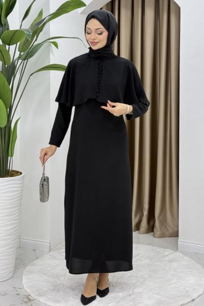 Filiz elbise Siyah